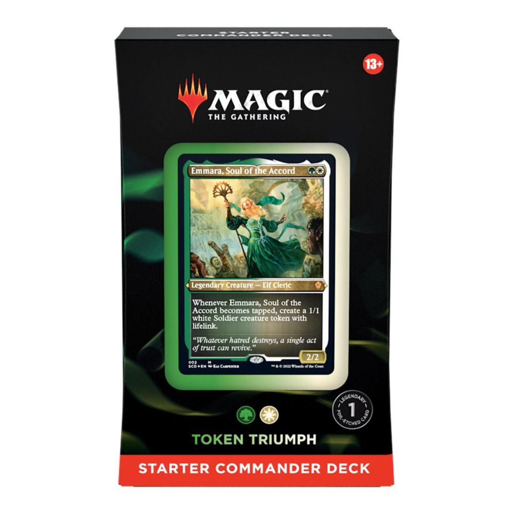 Magic The Gathering Starter Commander Deck Token Triumph