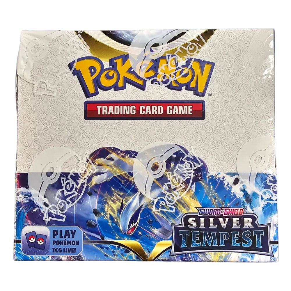Pokemon Sword & Shield Silver Tempest Booster Box
