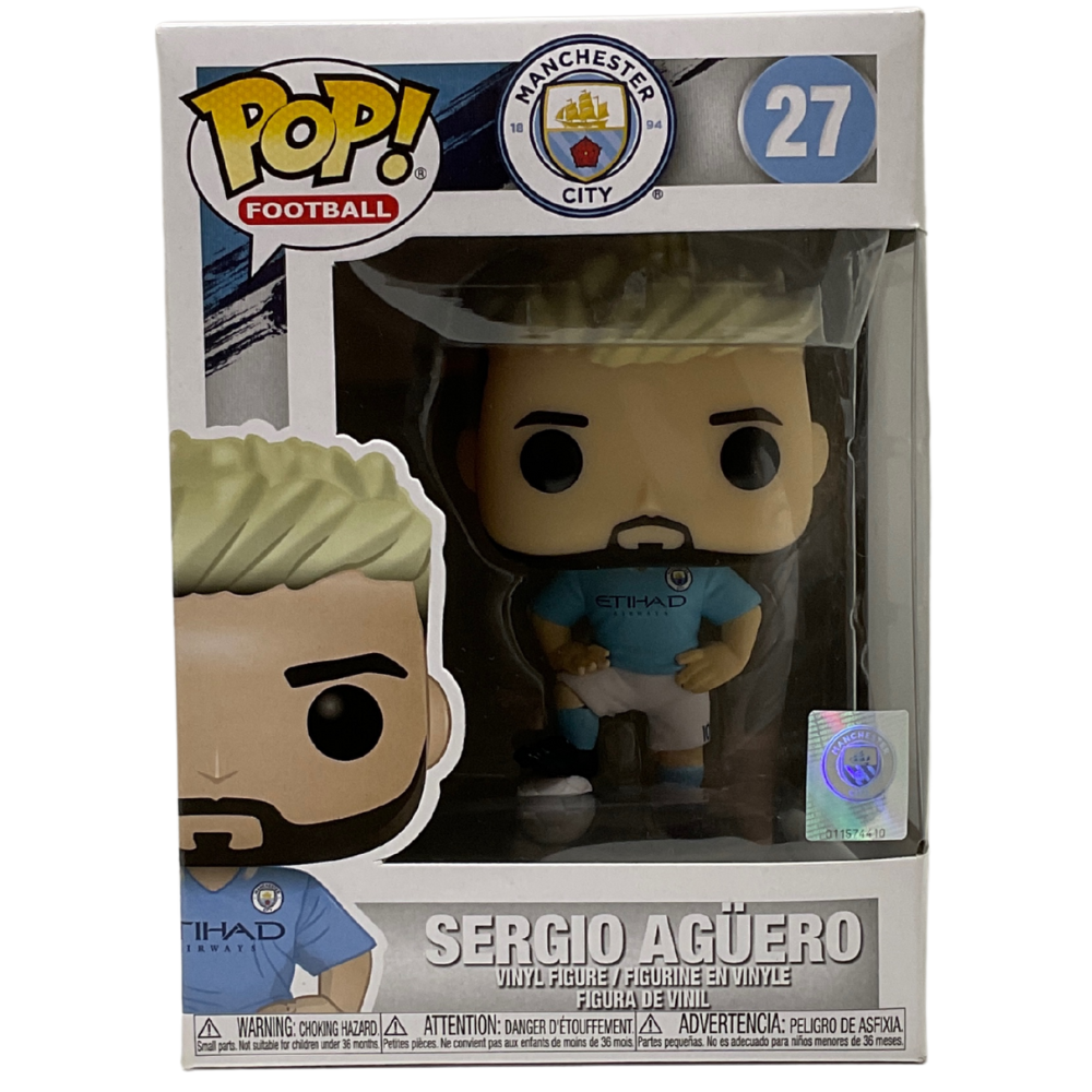 Funko Pop! Football Manchester City Sergio Aguero 27
