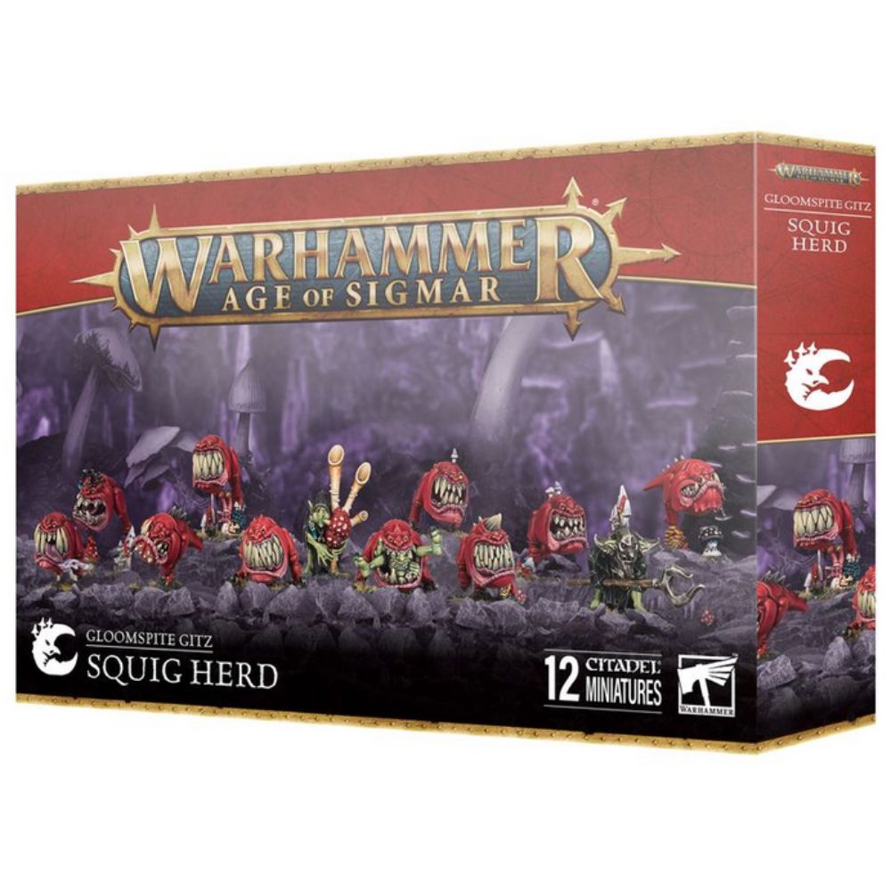 Warhammer Age Of Sigmar Gloomspite Gitz Squig Herd