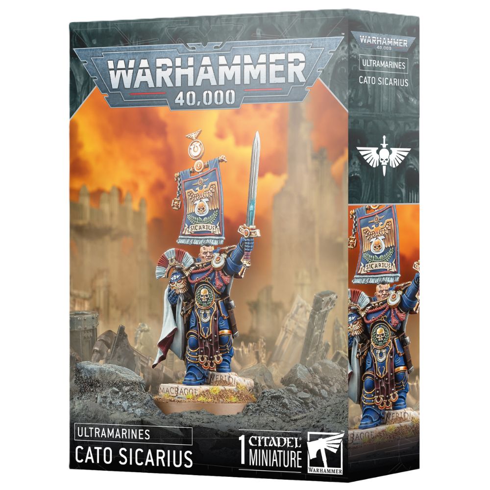 Warhammer 40k Ultramarines Cato Sicarius