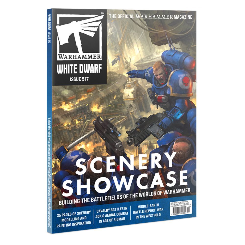 Warhammer White Dwarf Scenery Showcase Issue 517