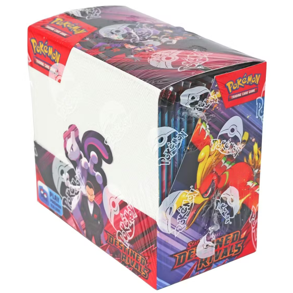 Pokemon Scarlet & Violet Destined Rivals Booster Box + Acrylic Case