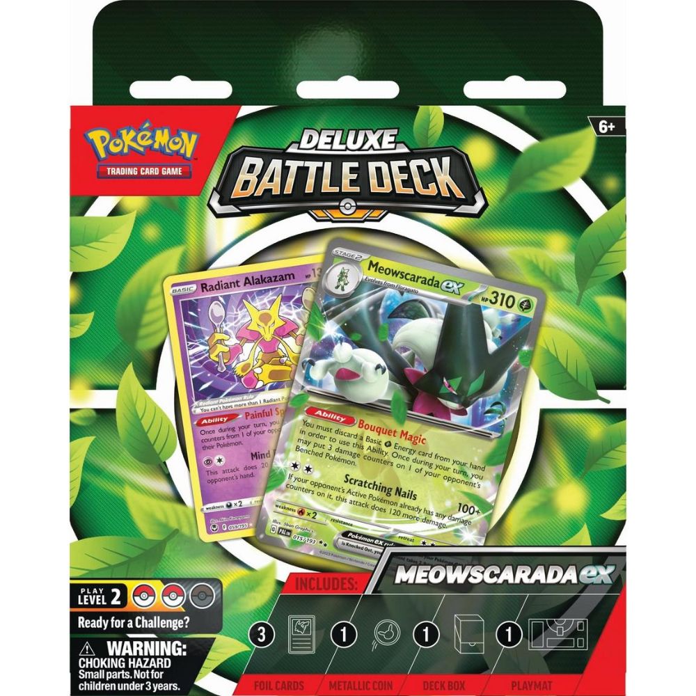 Pokemon Deluxe Battle Meowscarada Ex Deck