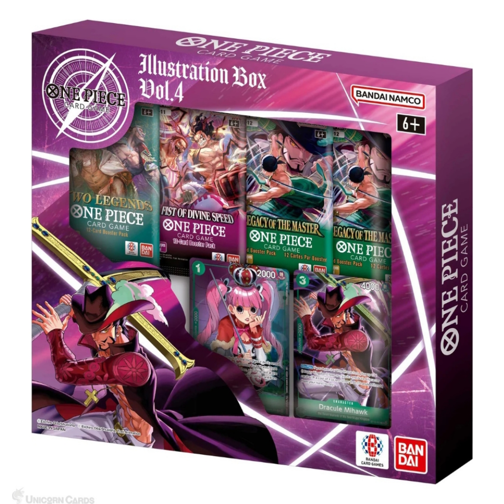 One Piece Illustration Vol 4 Collection Box