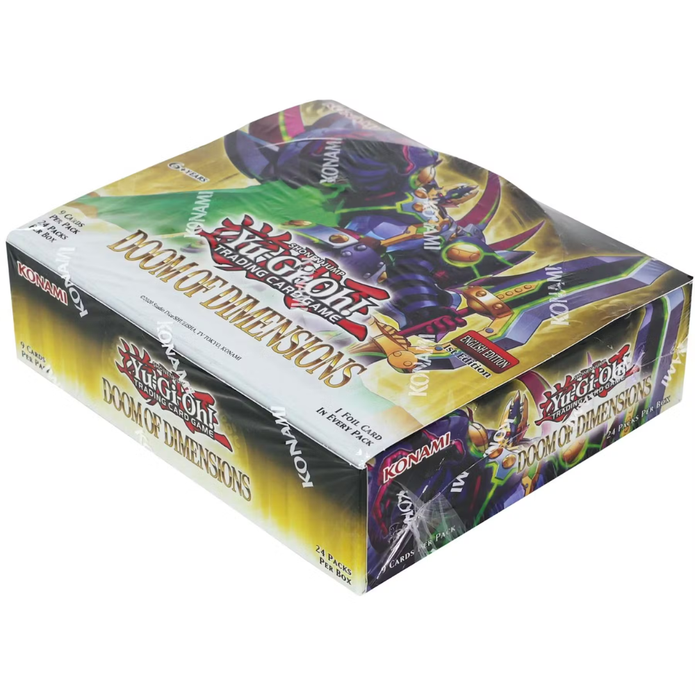Yu-Gi-Oh! Doom Of Dimensions Booster Box