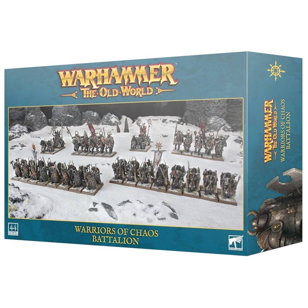 Warhammer Old World Warriors Of Chaos Battalion (Damaged Box)