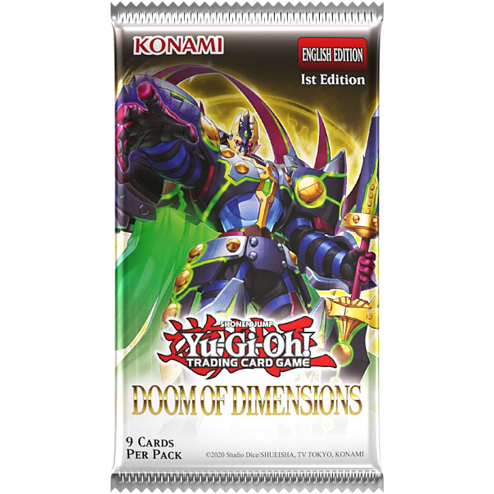 Yu-Gi-Oh! Doom Of Dimensions Booster Pack