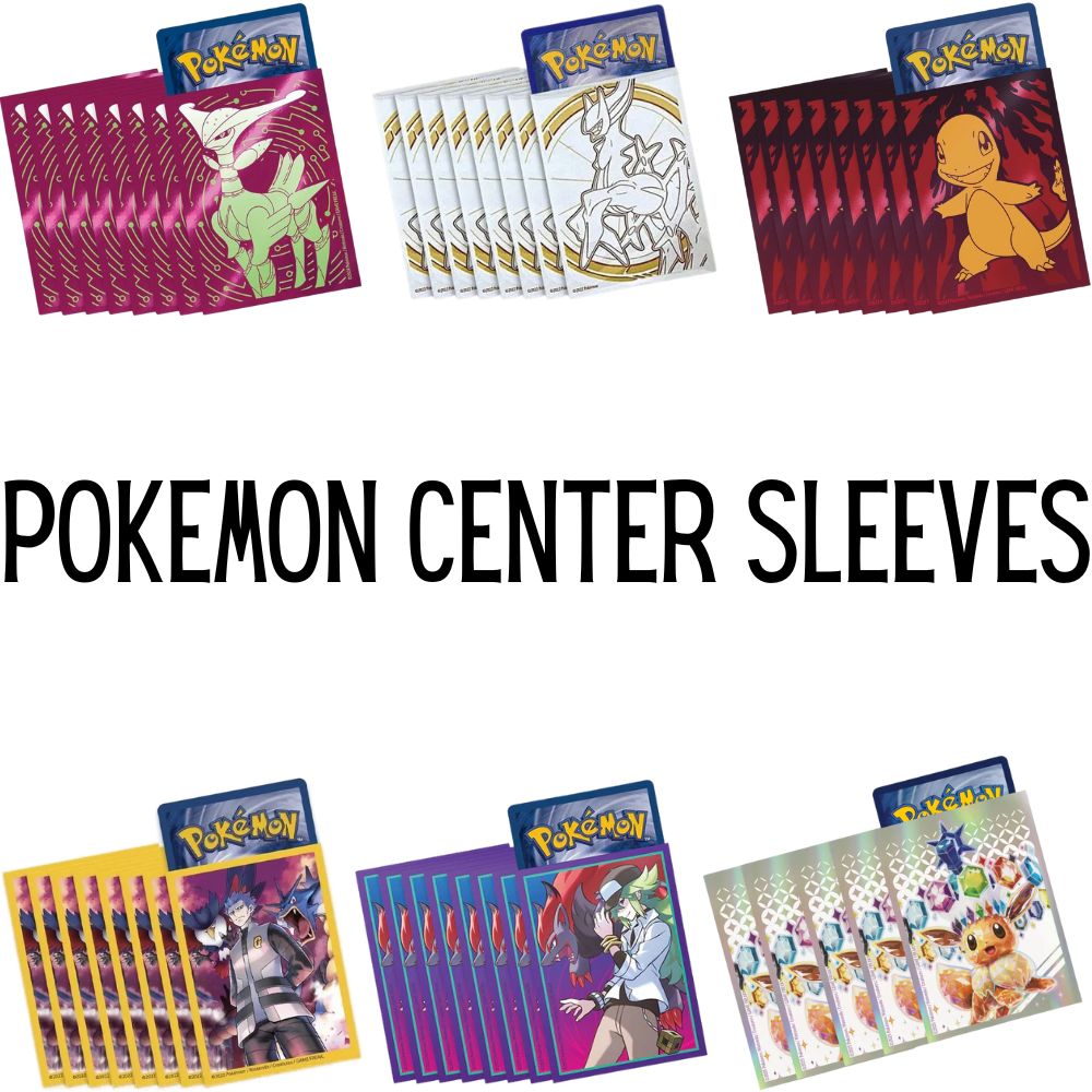 Official Pokemon Center Sleeves