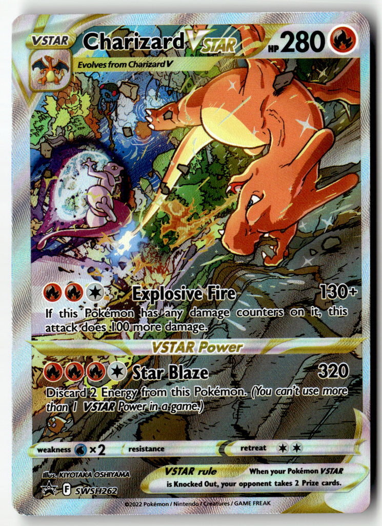 Japanese Pokemon - Charizard VSTAR SWSH262 - Sword & Shield Promos - Near Mint