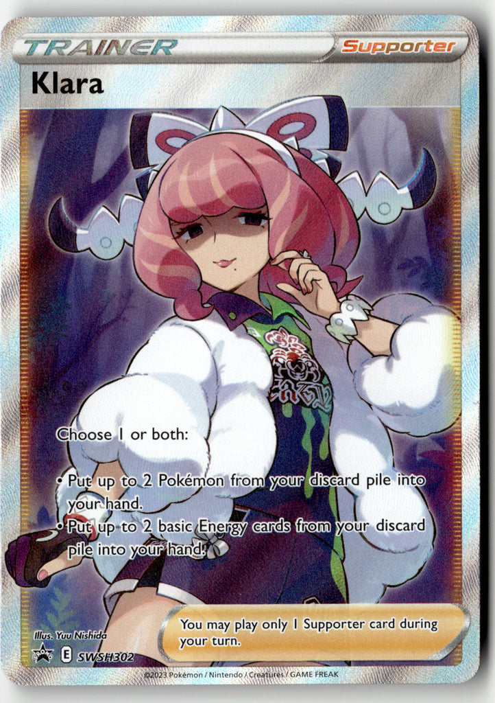 Japanese Pokemon - Klara SWSH302 - Sword & Shield Promos - Near Mint