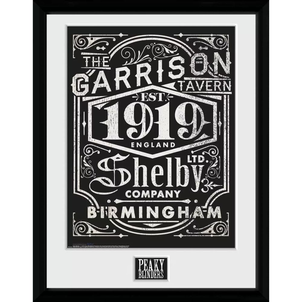 Peaky Blinders The Garison Framed Print