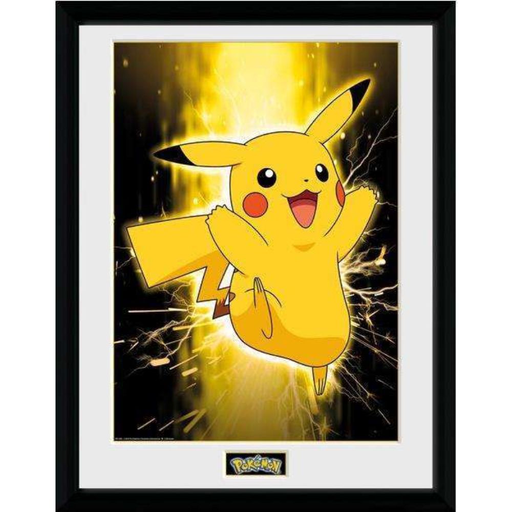 Pokemon Pikachu Framed Print