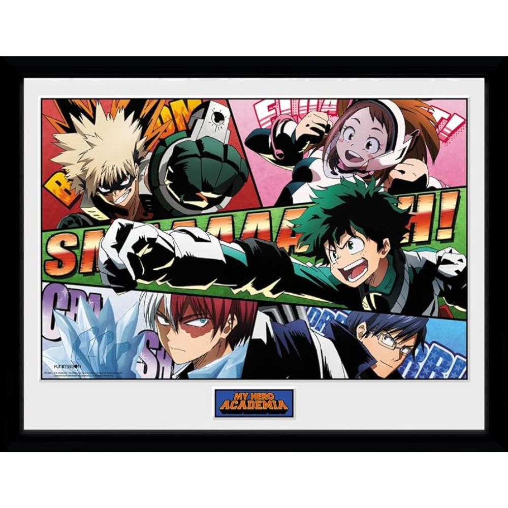 My Hero Academia Framed Print