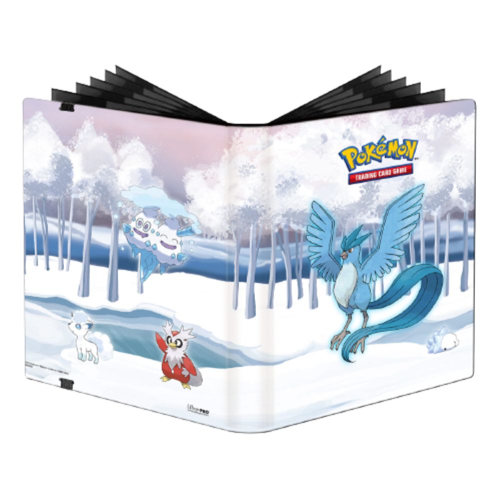 Ultra Pro Pokemon TCG 9 Pocket Pro Gallery Series Frosted Forest Strap Binder