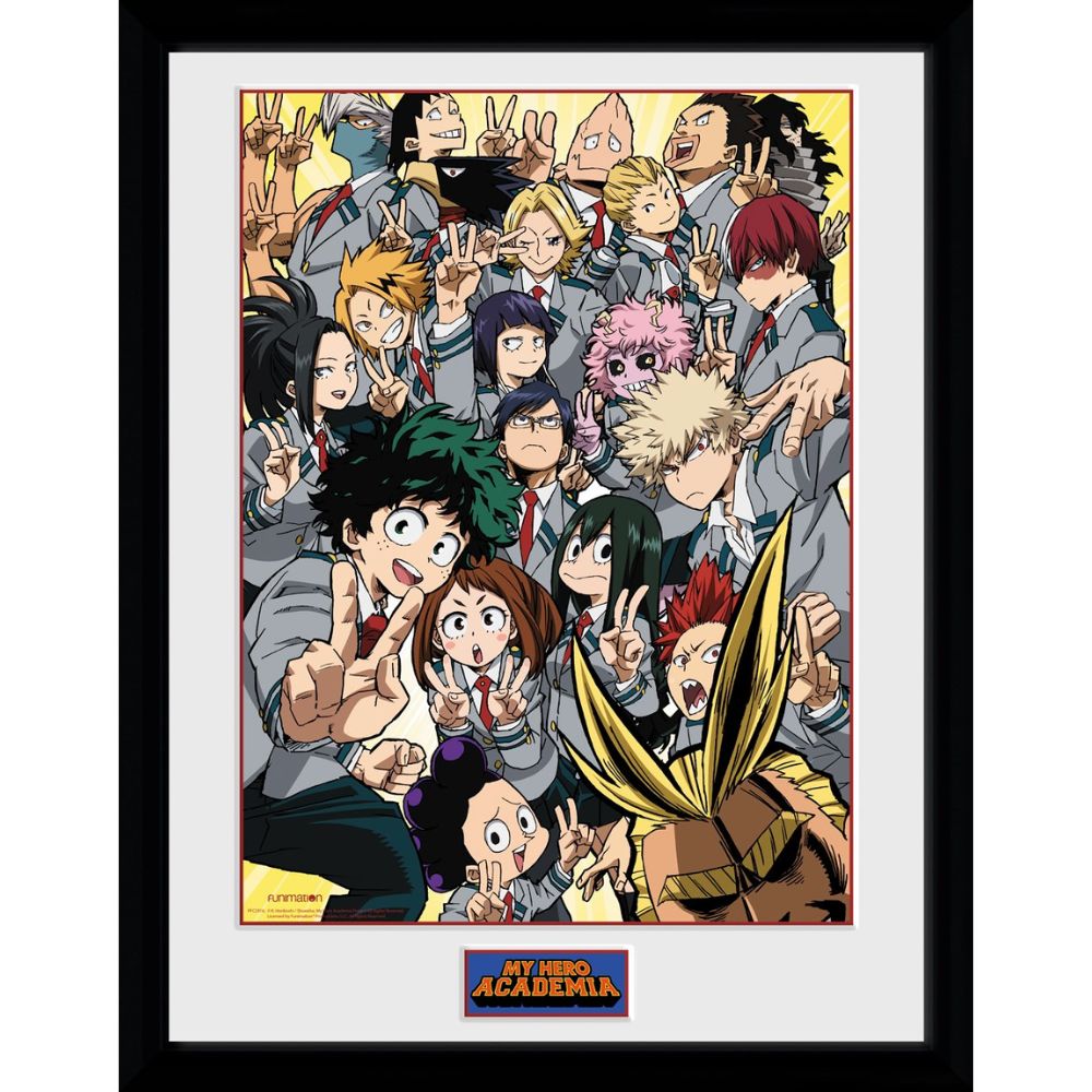 My Hero Academia 2 Framed Print