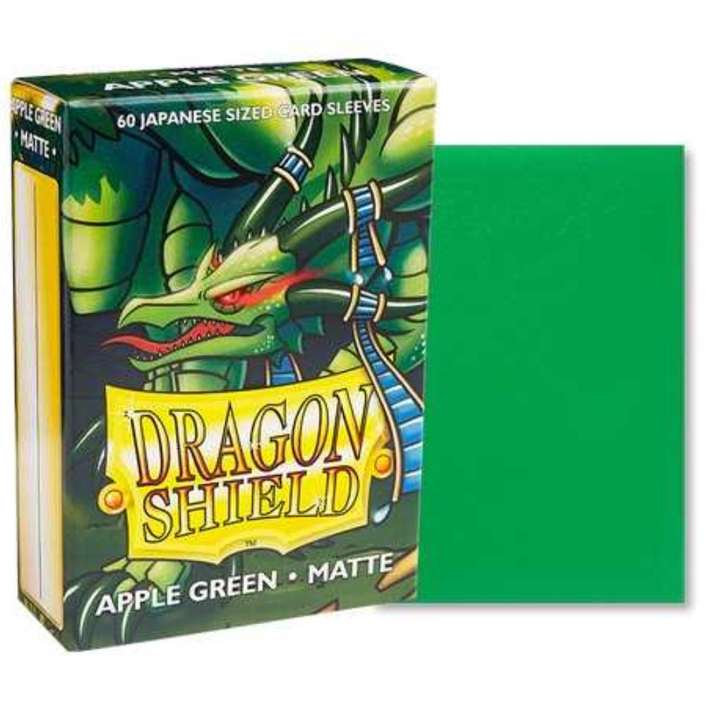 Dragon Shield Japanese Size Matte Apple Green