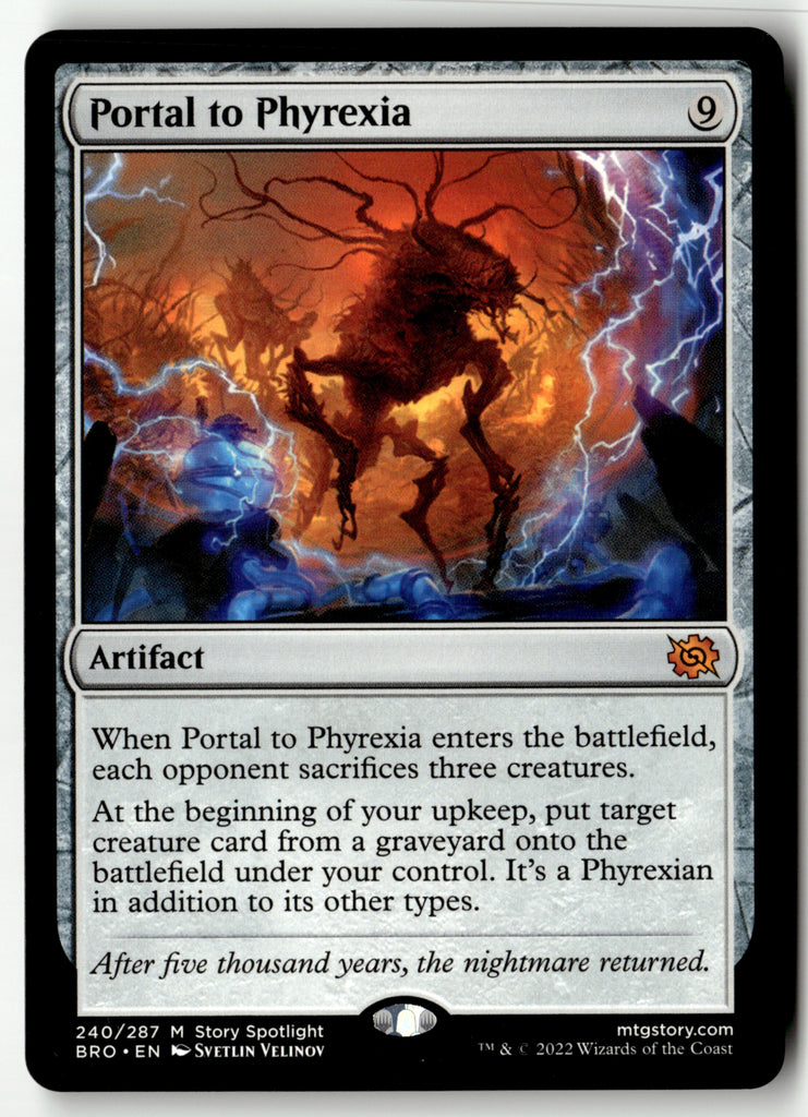 Magic: The Gathering - Portal to Phyrexia 240 - The Brothers' War - Near Mint