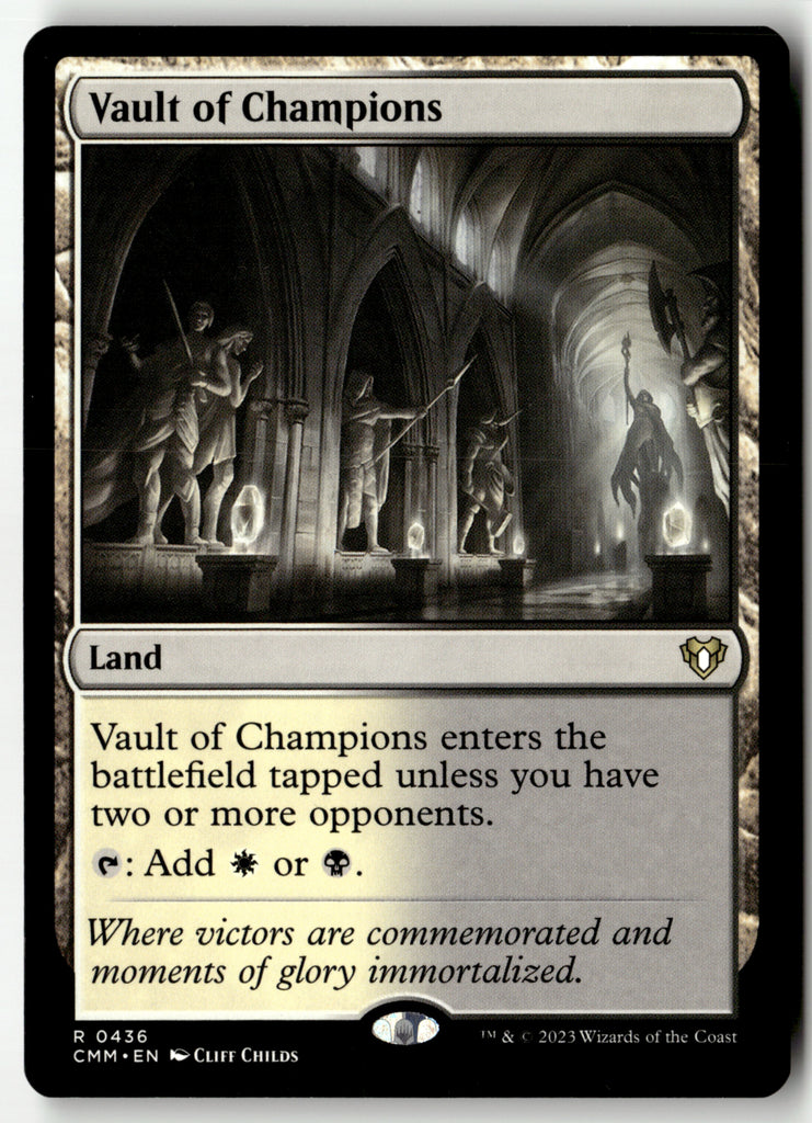 Magic: The Gathering - Vault of Champions 436 - Commander Masters - Near Mint