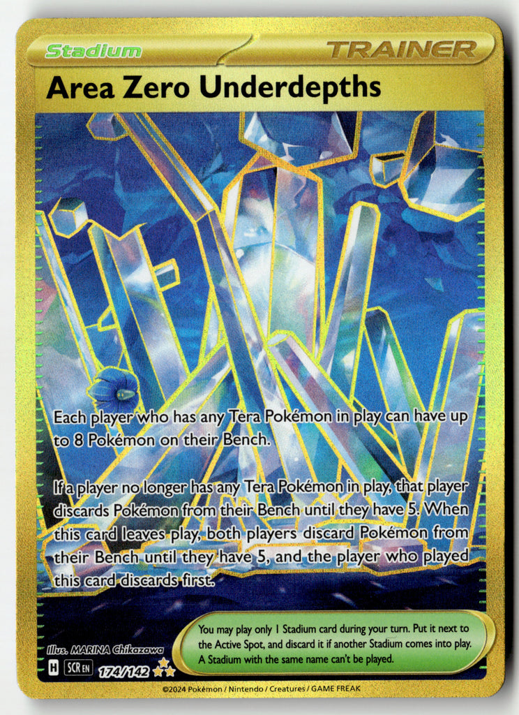 Pokemon - Area Zero Underdepths 174 - Stellar Crown - Near Mint