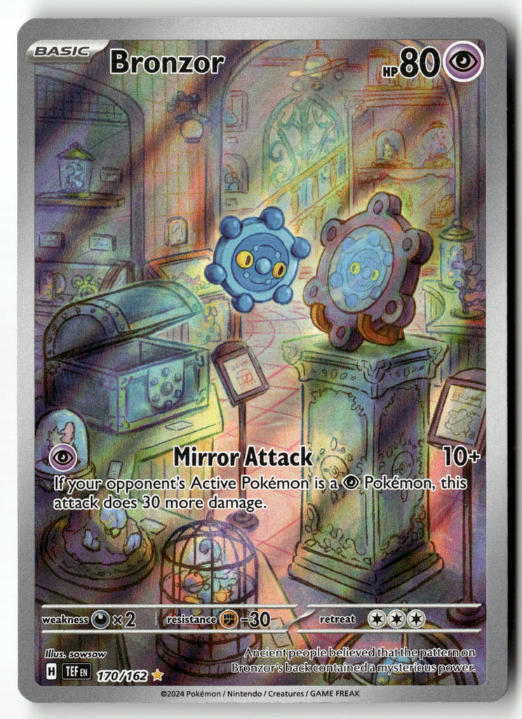Pokemon - Bronzor 170 - Temporal Forces - Near Mint