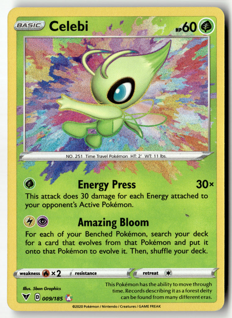 Pokemon - Celebi 009 - Vivid Voltage - Near Mint