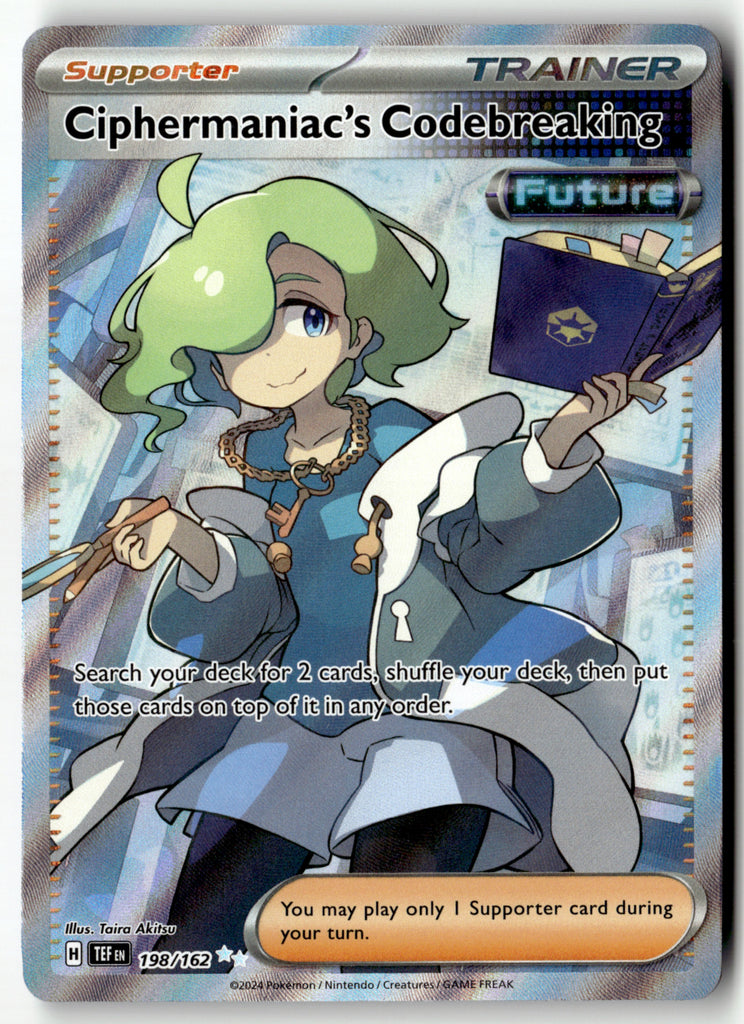 Pokemon - Ciphermaniacs Codebreaking 198 - Temporal Forces - Near Mint