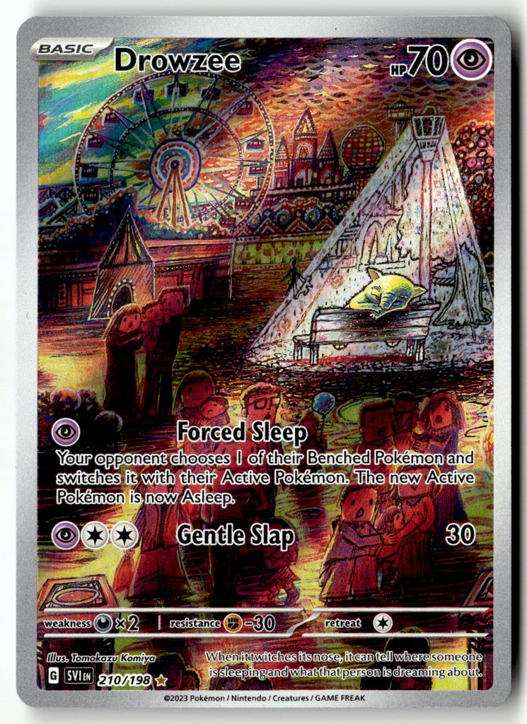 Pokemon - Drowzee 210 - Scarlet & Violet - Near Mint