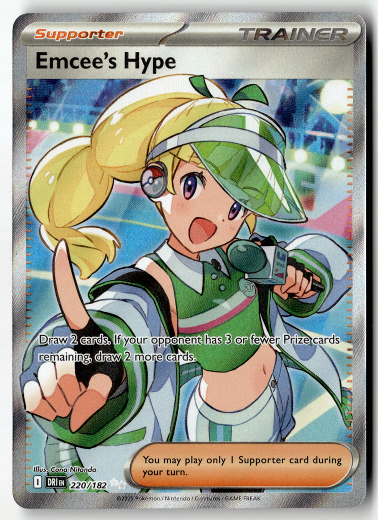 Pokemon - Emcee's Hype 220 - Destined Rivals - Near Mint