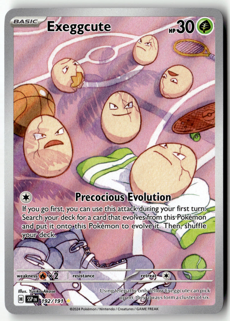 Pokemon - Exeggcute 192 - Surging Sparks - Near Mint