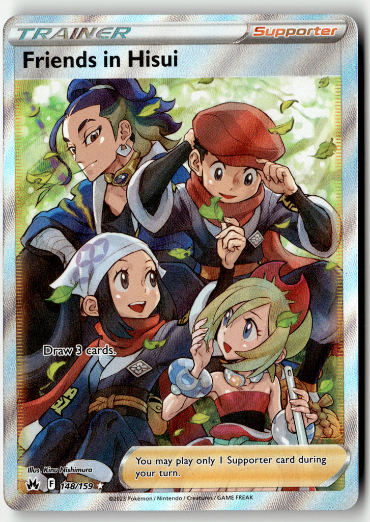 Pokemon - Friends in Hisui 148 - Crown Zenith - Near Mint