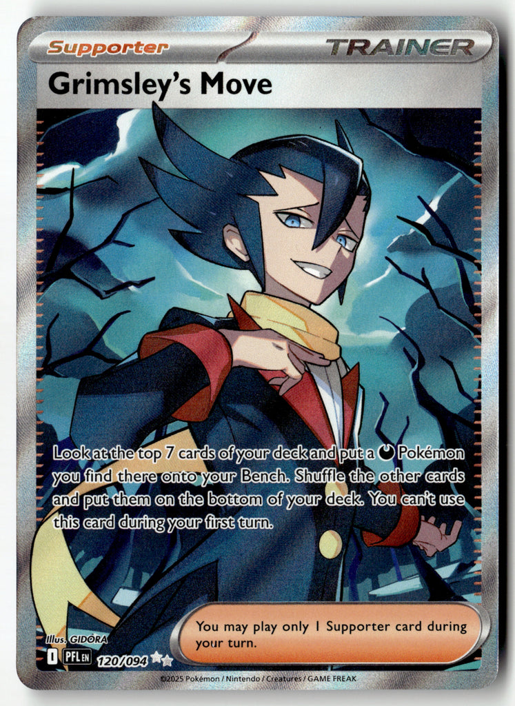 Pokemon - Grimsley's Move 120 - Phantasmal Flames - Near Mint