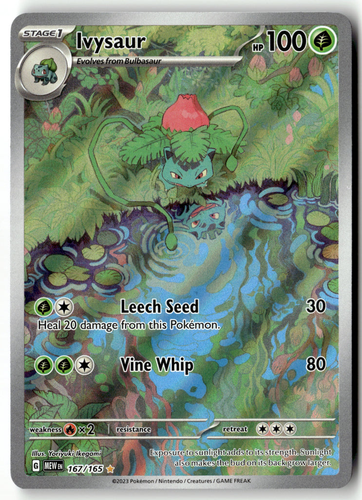Pokemon - Ivysaur 167 - 151 - Near Mint