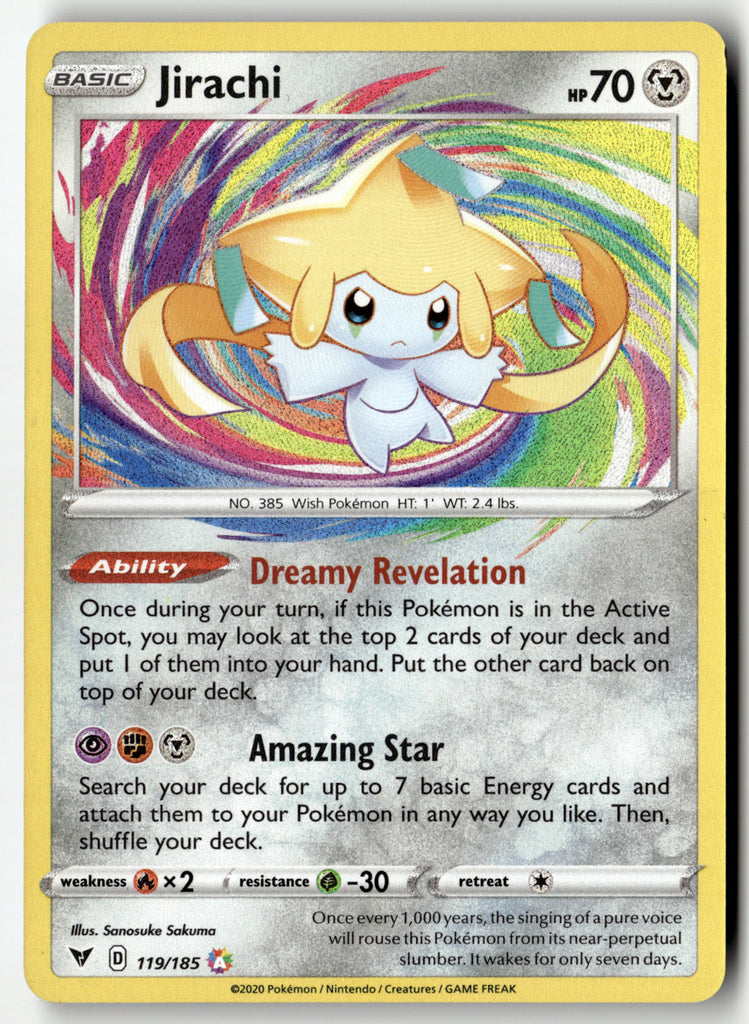 Pokemon - Jirachi 119 - Vivid Voltage - Near Mint