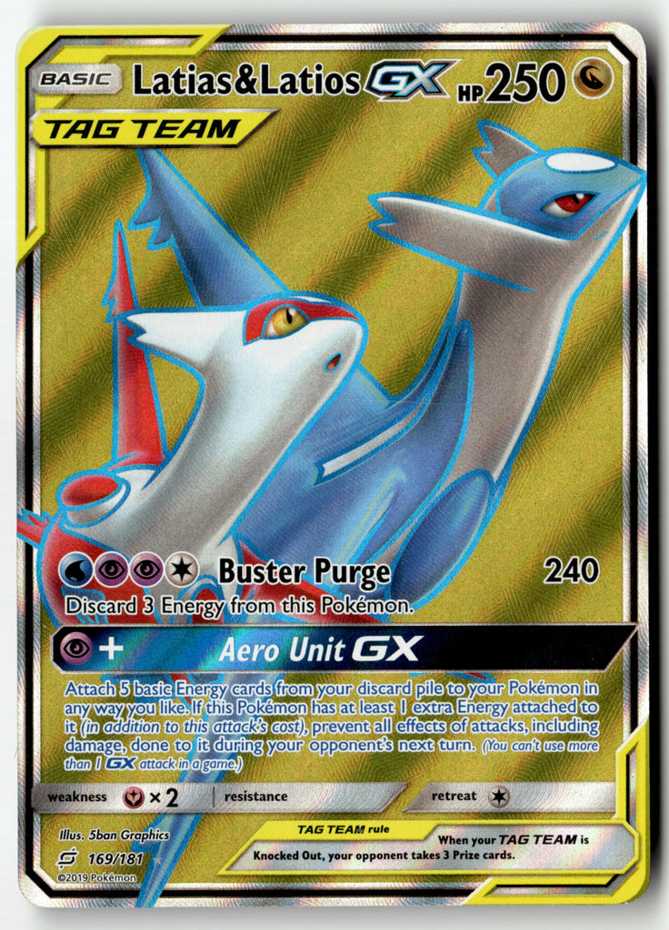 Pokemon - Latias & Latios-GX 169 - Team Up - Near Mint