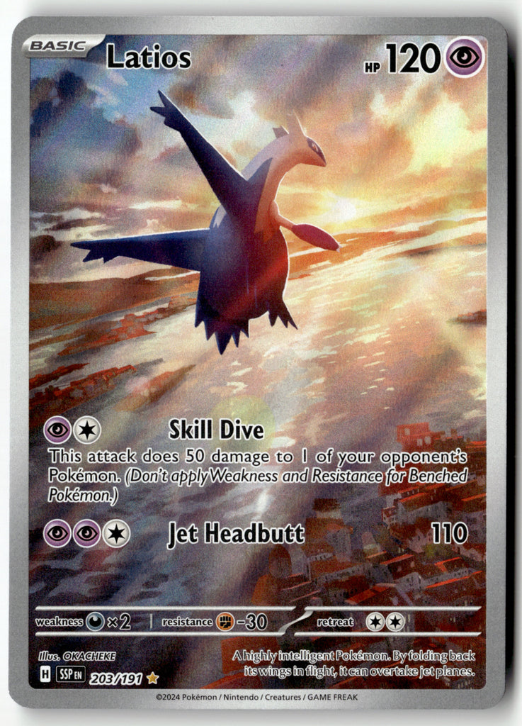 Pokemon - Latios 203 - Surging Sparks - Near Mint