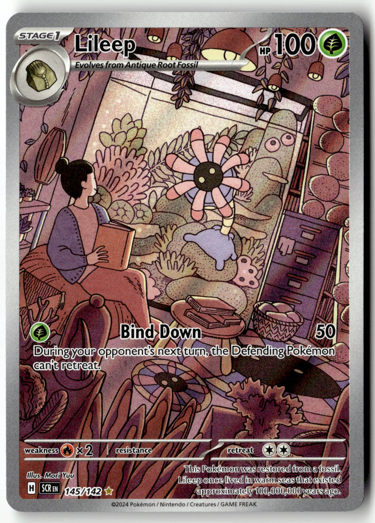 Pokemon - Lileep 145 - Stellar Crown - Near Mint