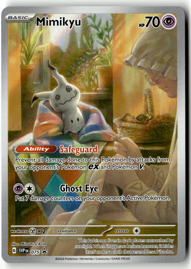 Pokemon - Mimikyu 75 - Scarlet & Violet Promos - Near Mint