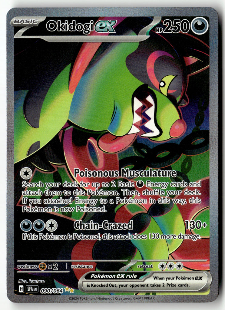 Pokemon - Okidogi ex 090 - Shrouded Fable - Near Mint