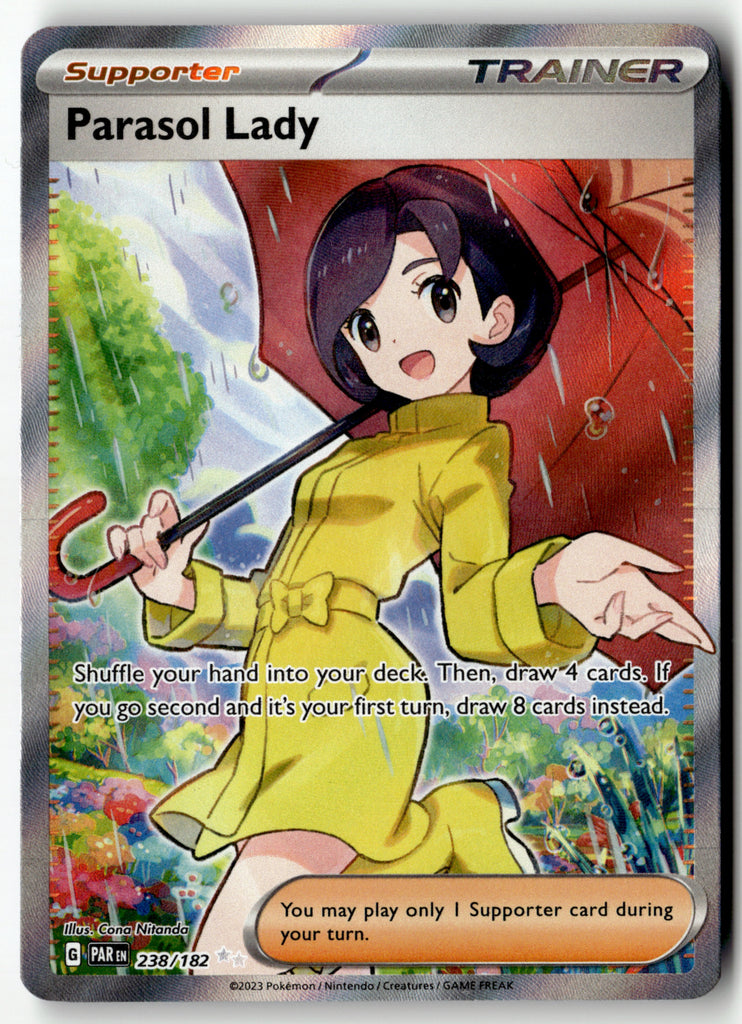 Pokemon - Parasol Lady 238 - Paradox Rift - Near Mint