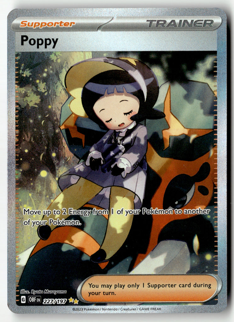 Pokemon - Poppy 227 - Obsidian Flames - Near Mint