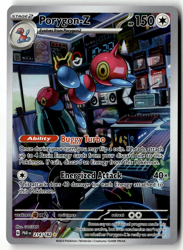 Pokemon - Porygon-Z 214 - Paradox Rift - Near Mint