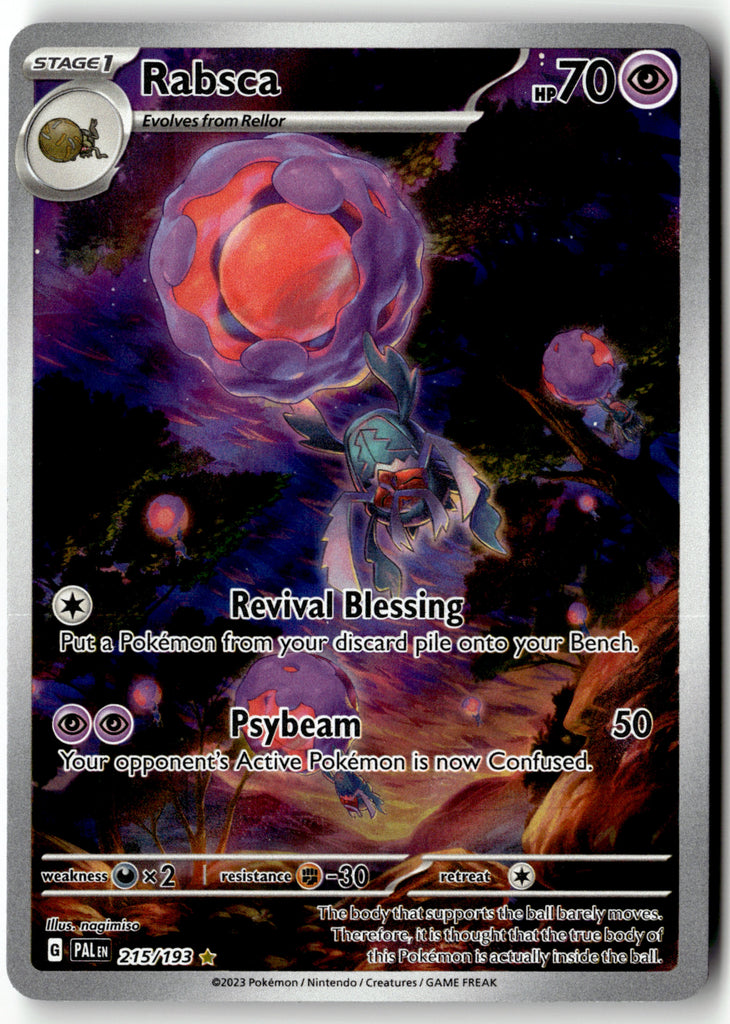 Pokemon - Rabsca 215 - Paldea Evolved - Near Mint