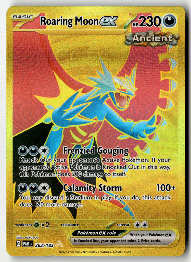 Pokemon - Roaring Moon ex 262 - Paradox Rift - Near Mint