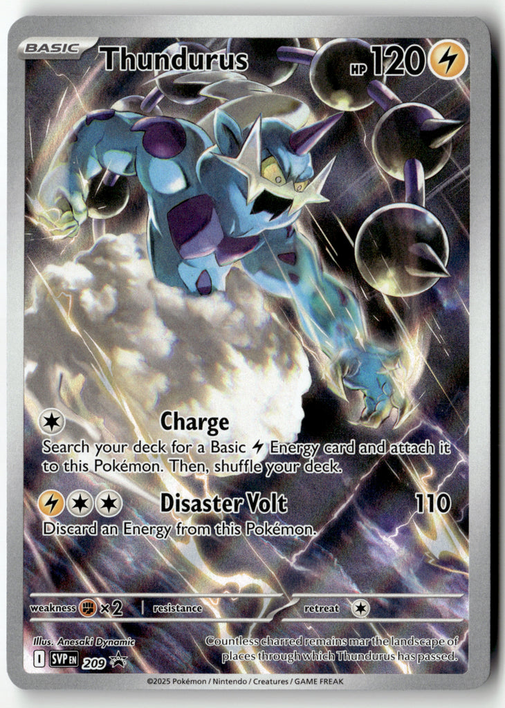 Pokemon - Thundurus 209 - Scarlet & Violet Promos - Near Mint