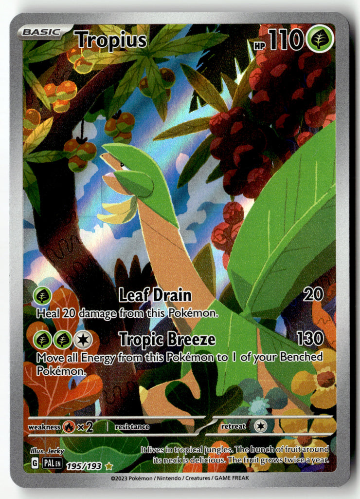 Pokemon - Tropius 195 - Paldea Evolved - Near Mint