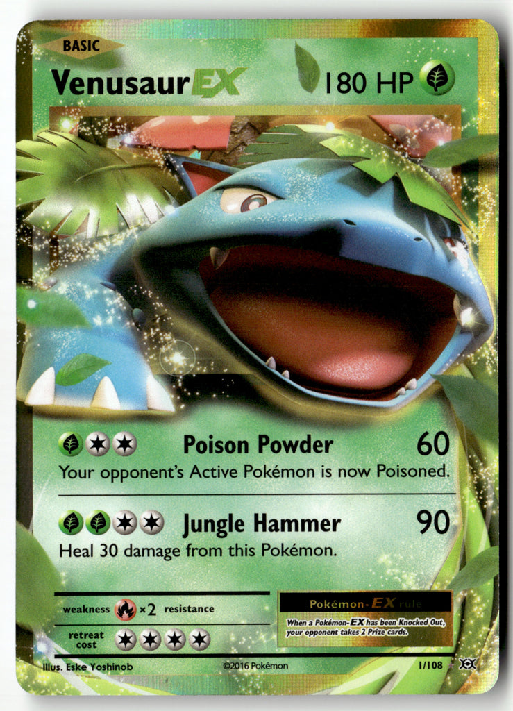 Pokemon - Venusaur-EX 1 - Evolutions - Near Mint