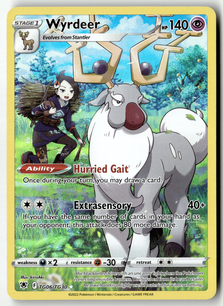 Pokemon - Wyrdeer TG06 - Astral Radiance - Near Mint